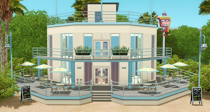 The Sims 3 Roaring Heights Gold And Boardwalk Settlement